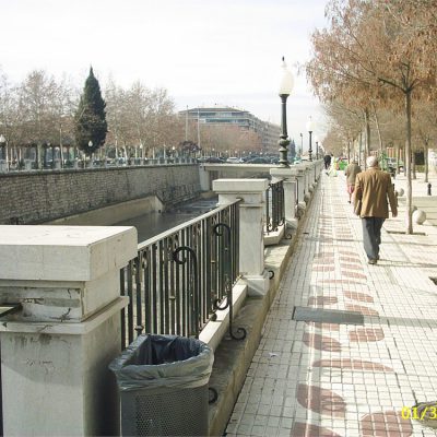 Trabajos de obra pública en mármol